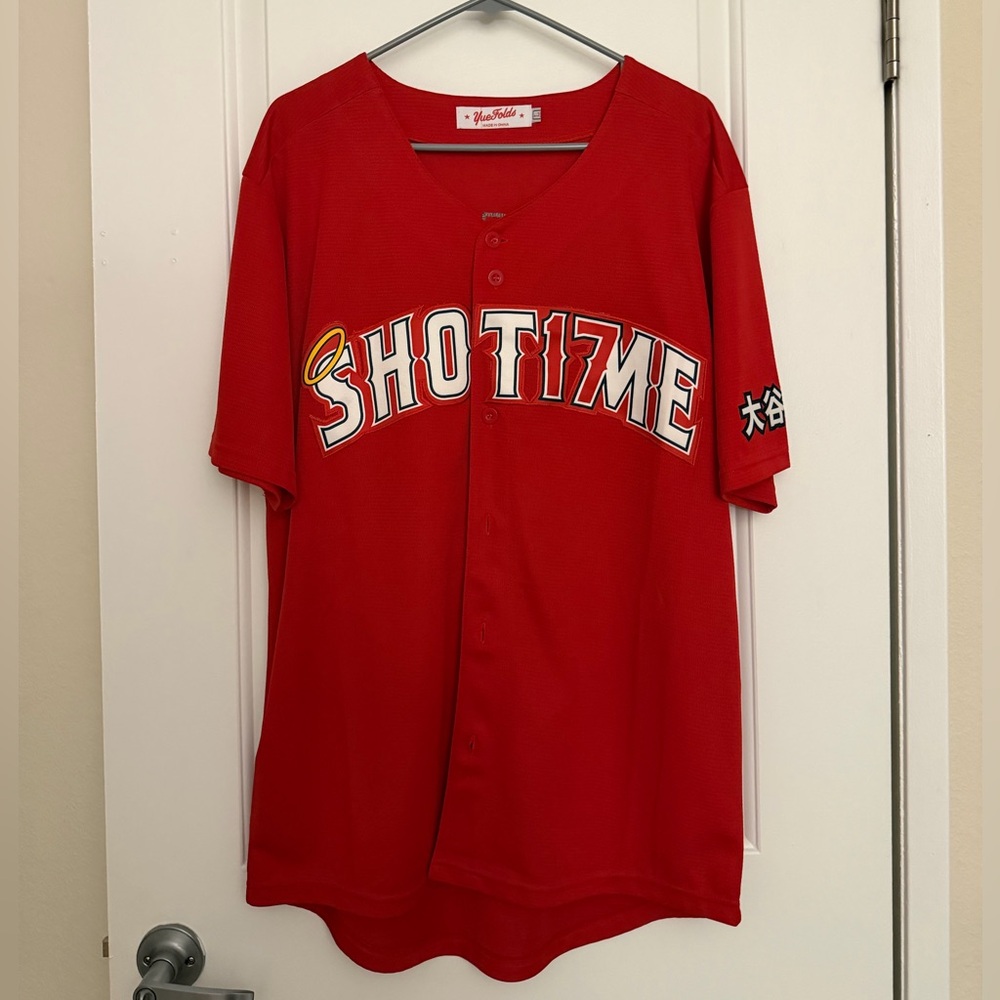 Red Angels Baseball Shohei Ohtani Jersey